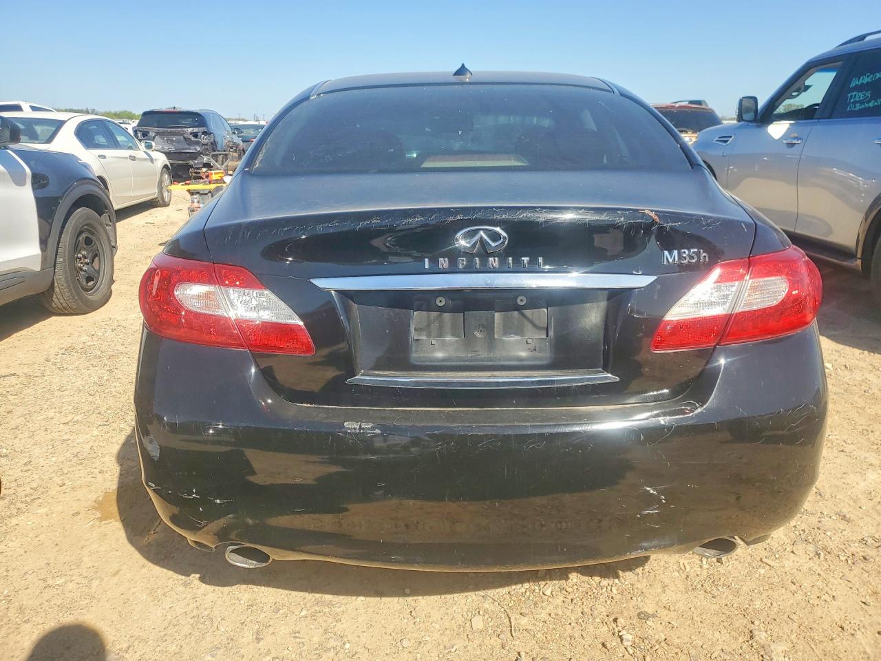2012 Infiniti M35h Base Black vin: JN1EY1AP5CM910386