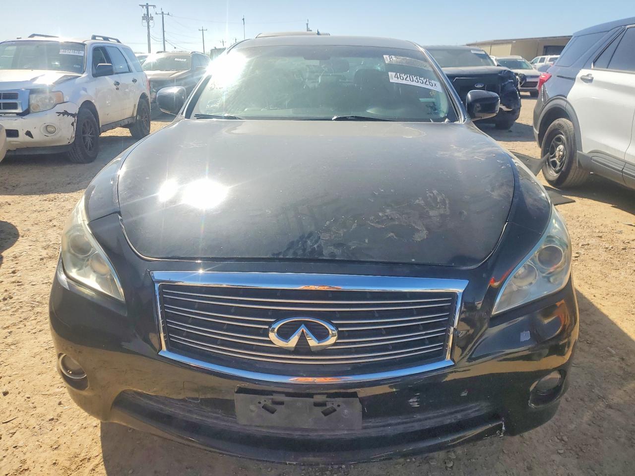 2012 Infiniti M35h Base Black vin: JN1EY1AP5CM910386