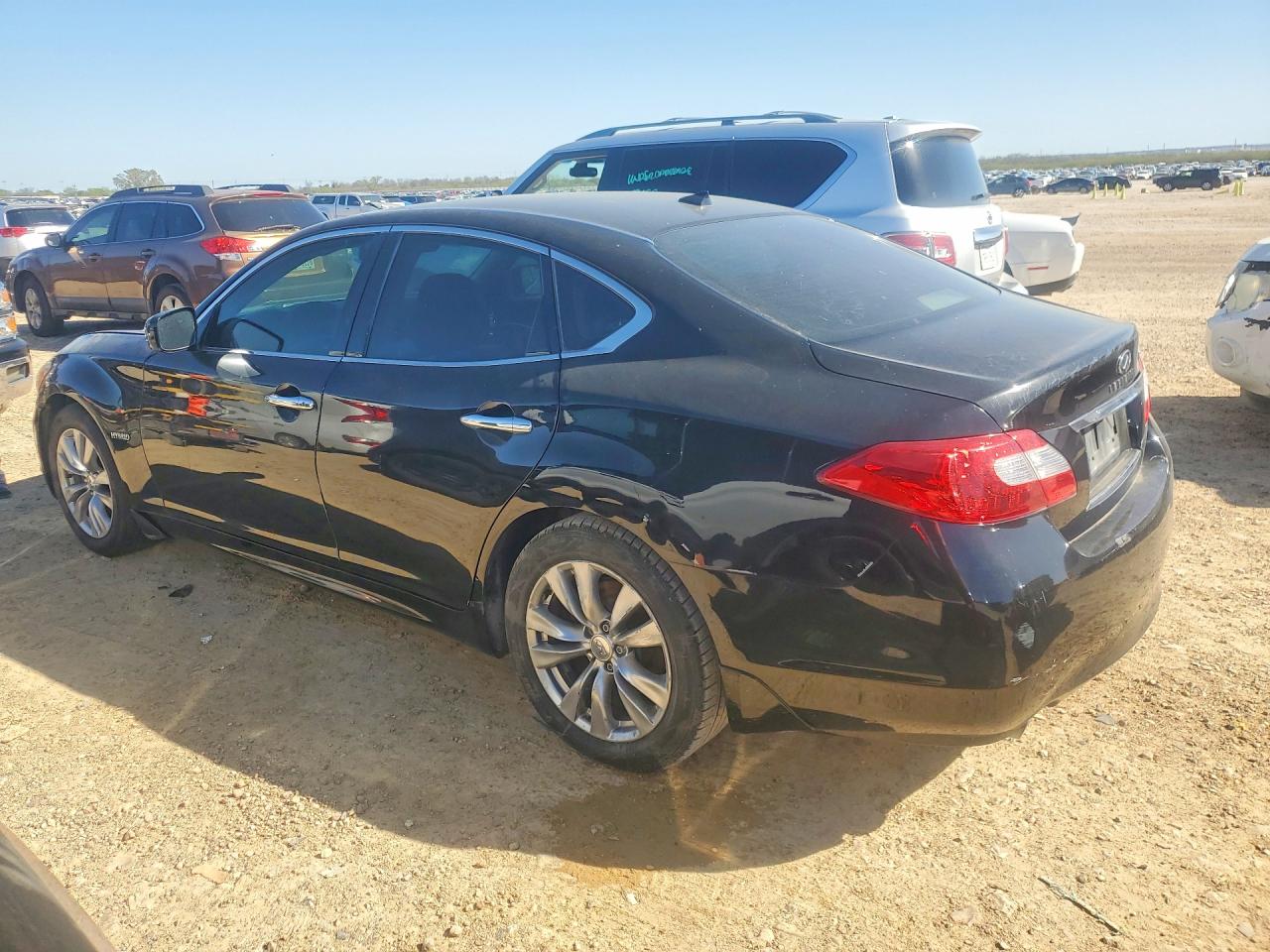 2012 Infiniti M35h Base Black vin: JN1EY1AP5CM910386