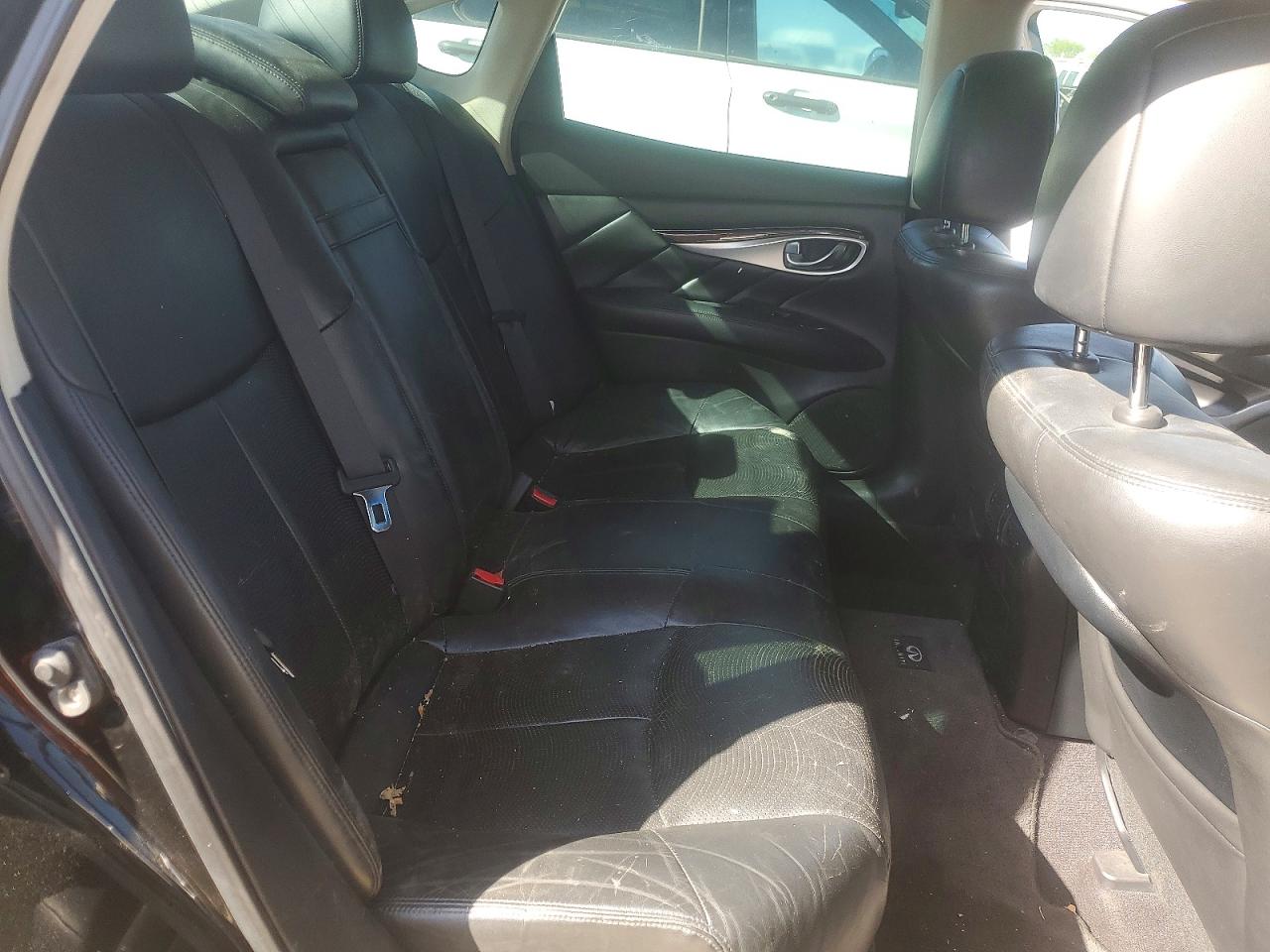 2012 Infiniti M35h Base Black vin: JN1EY1AP5CM910386