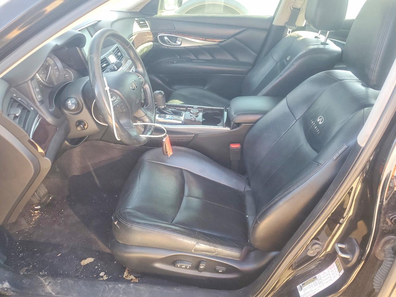 2012 Infiniti M35h Base Black vin: JN1EY1AP5CM910386