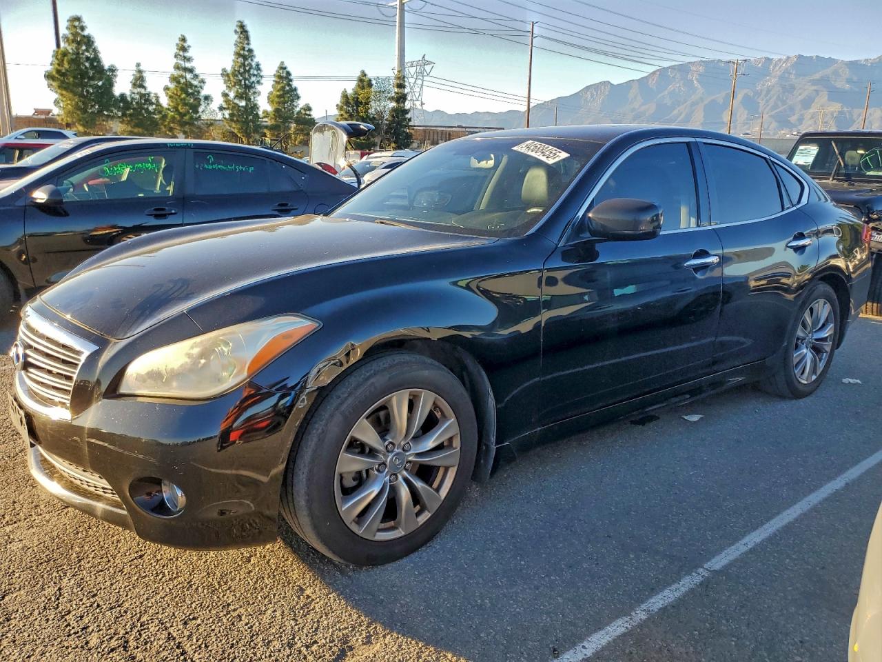 2012 Infiniti M35h Black vin: JN1EY1AP5CM910470