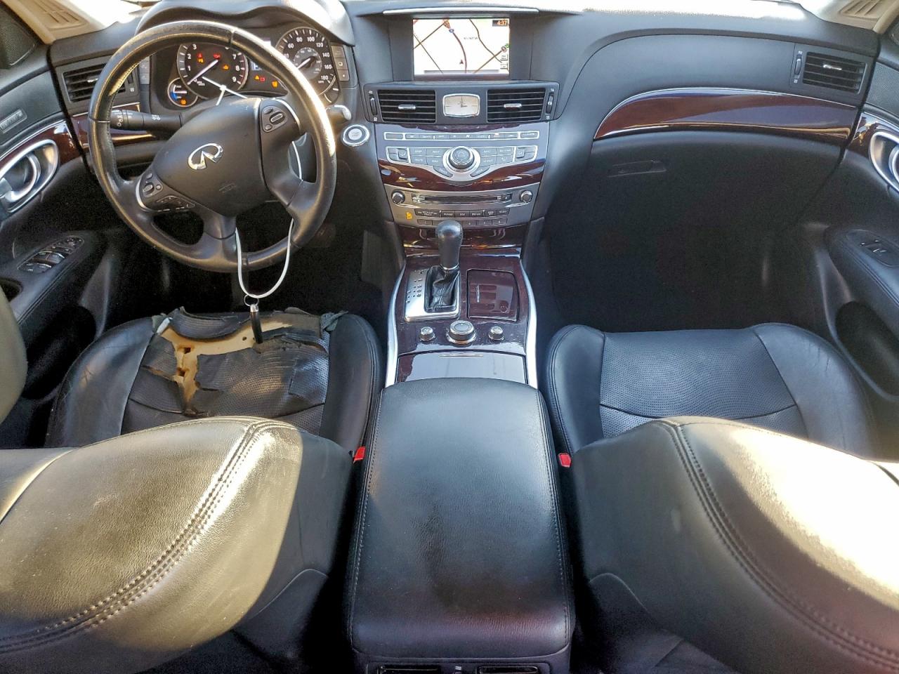 2012 Infiniti M35h Black vin: JN1EY1AP5CM910470