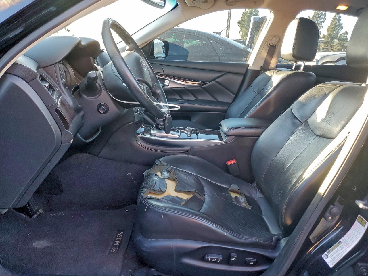 2012 Infiniti M35h Black vin: JN1EY1AP5CM910470