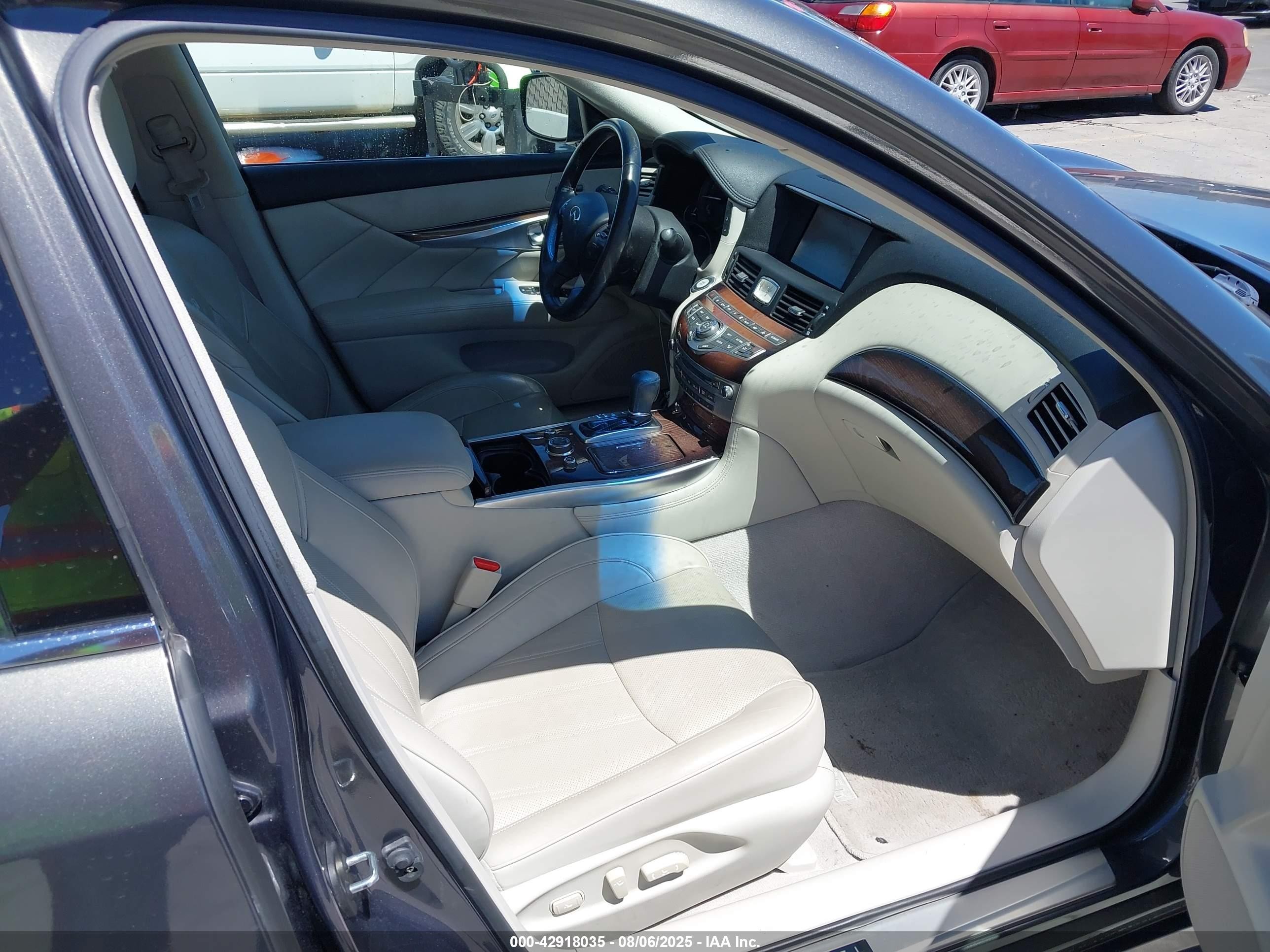 2012 Infiniti M35h   Gray vin: JN1EY1AP5CM910517