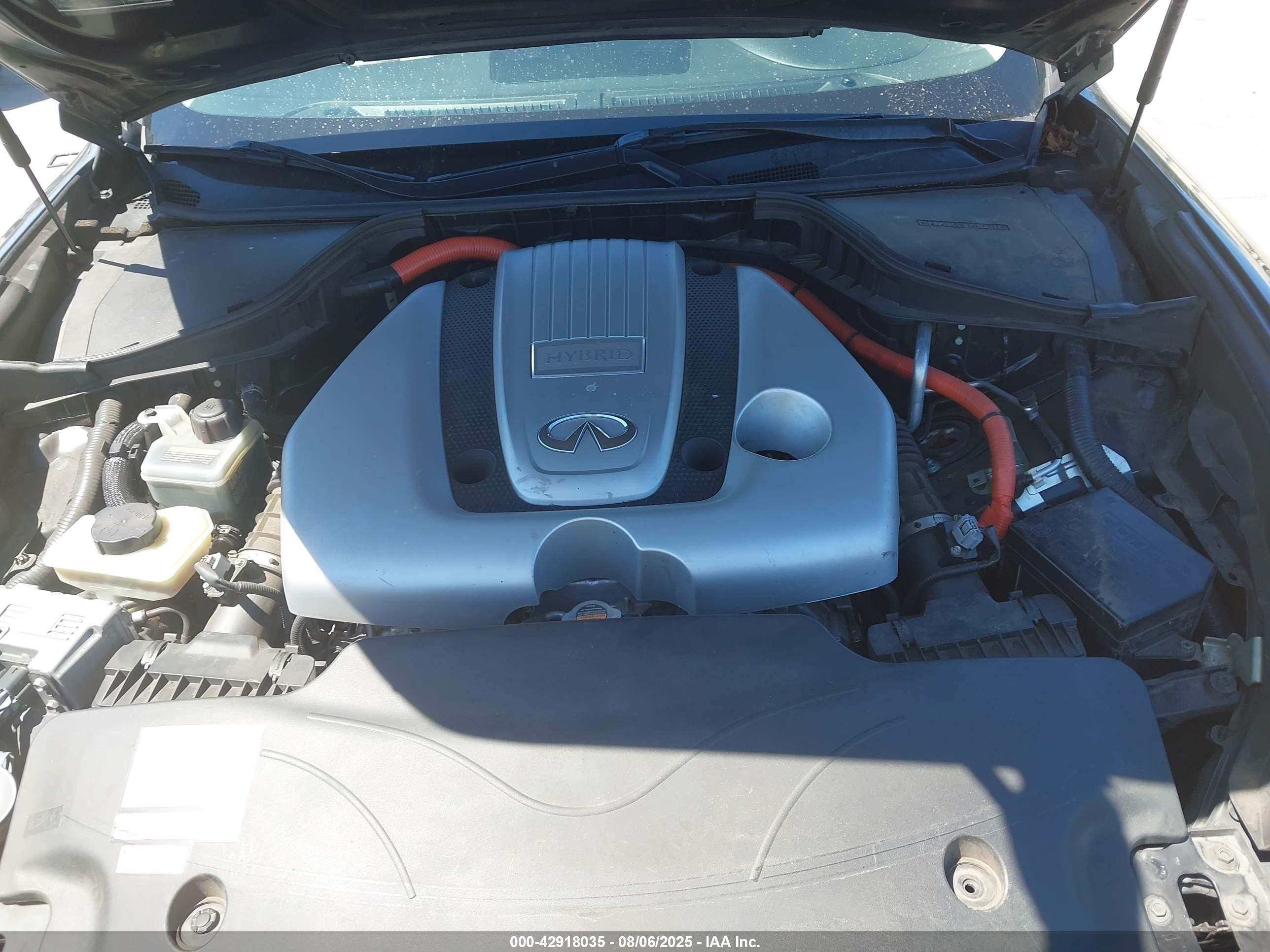 2012 Infiniti M35h   Gray vin: JN1EY1AP5CM910517