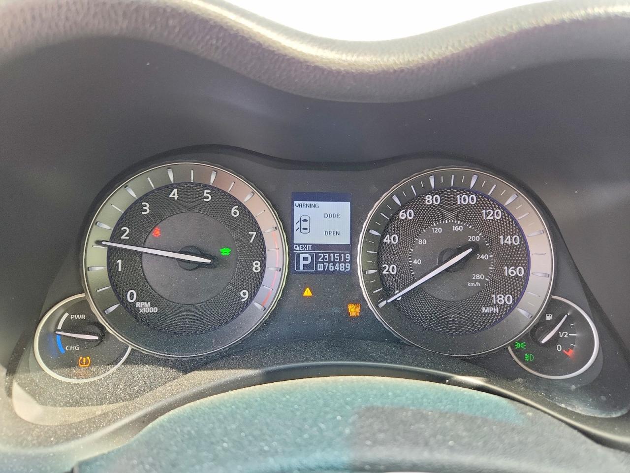 2012 Infiniti M35h Base Silver vin: JN1EY1AP5CM910663
