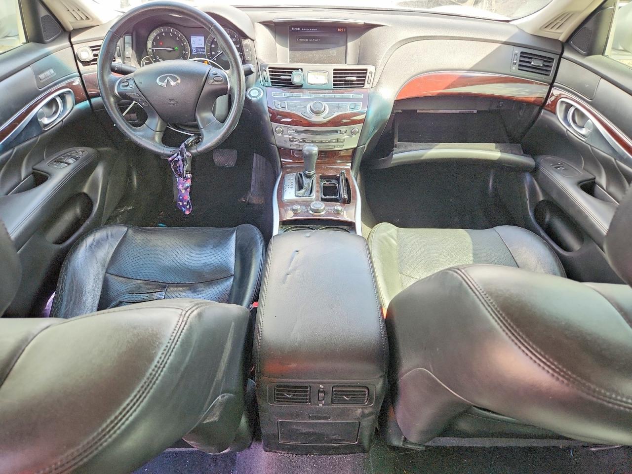 2012 Infiniti M35h Base Silver vin: JN1EY1AP5CM910663