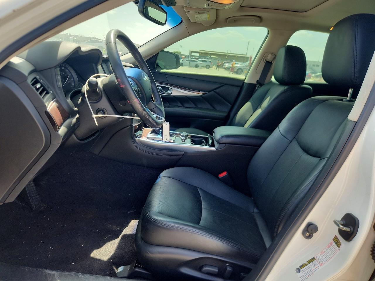 2015 Infiniti Q70 Hybrid White vin: JN1EY1AP5FM510011