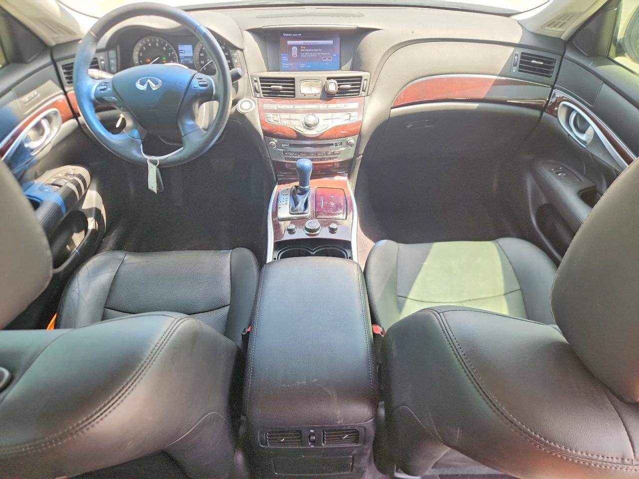 2015 Infiniti Q70 Hybrid White vin: JN1EY1AP5FM510011