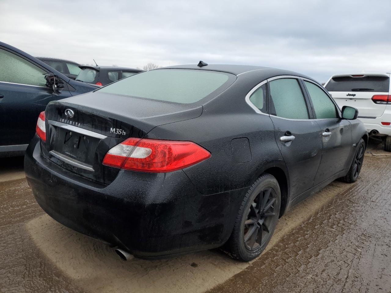 2012 Infiniti M35h Black vin: JN1EY1AP6CM910025