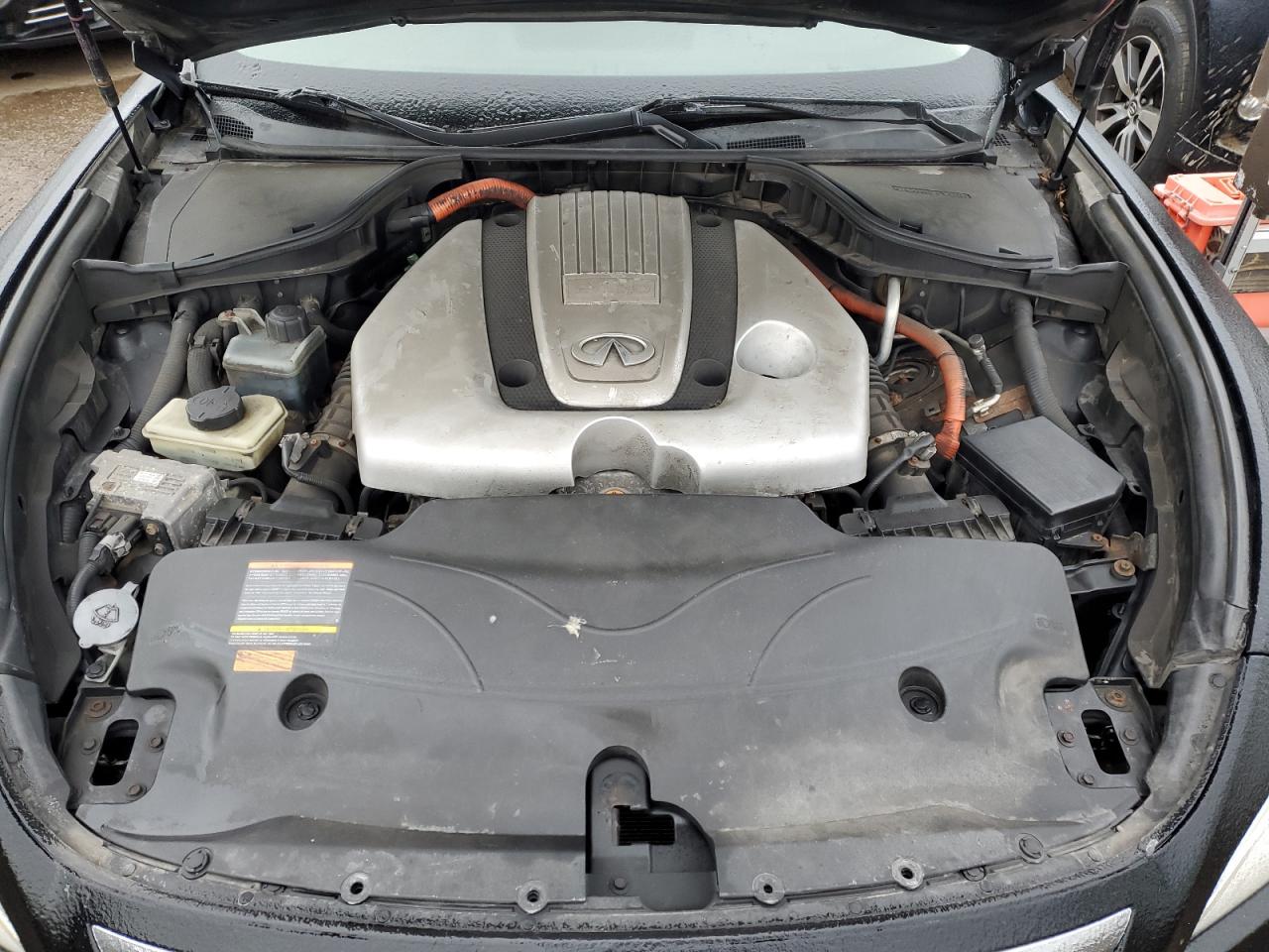 2012 Infiniti M35h Black vin: JN1EY1AP6CM910025