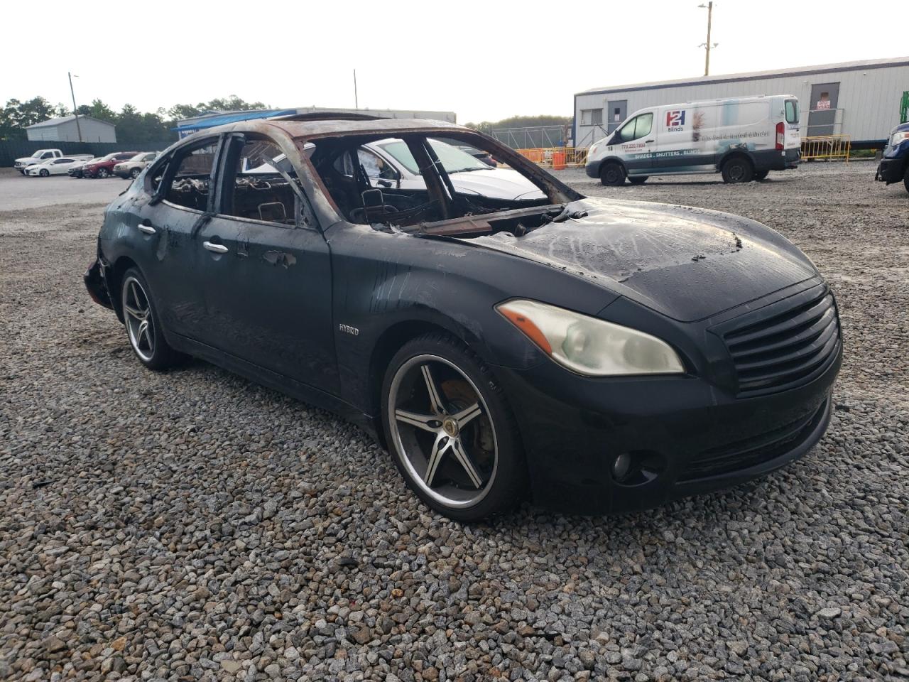 2012 Infiniti M35h Black vin: JN1EY1AP6CM910445