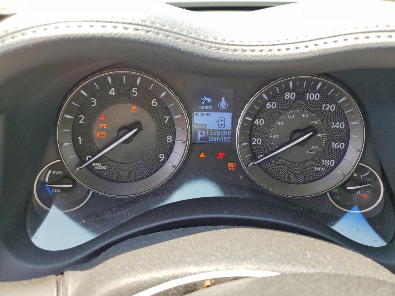 2012 Infiniti M35h Base Gray vin: JN1EY1AP6CM910672