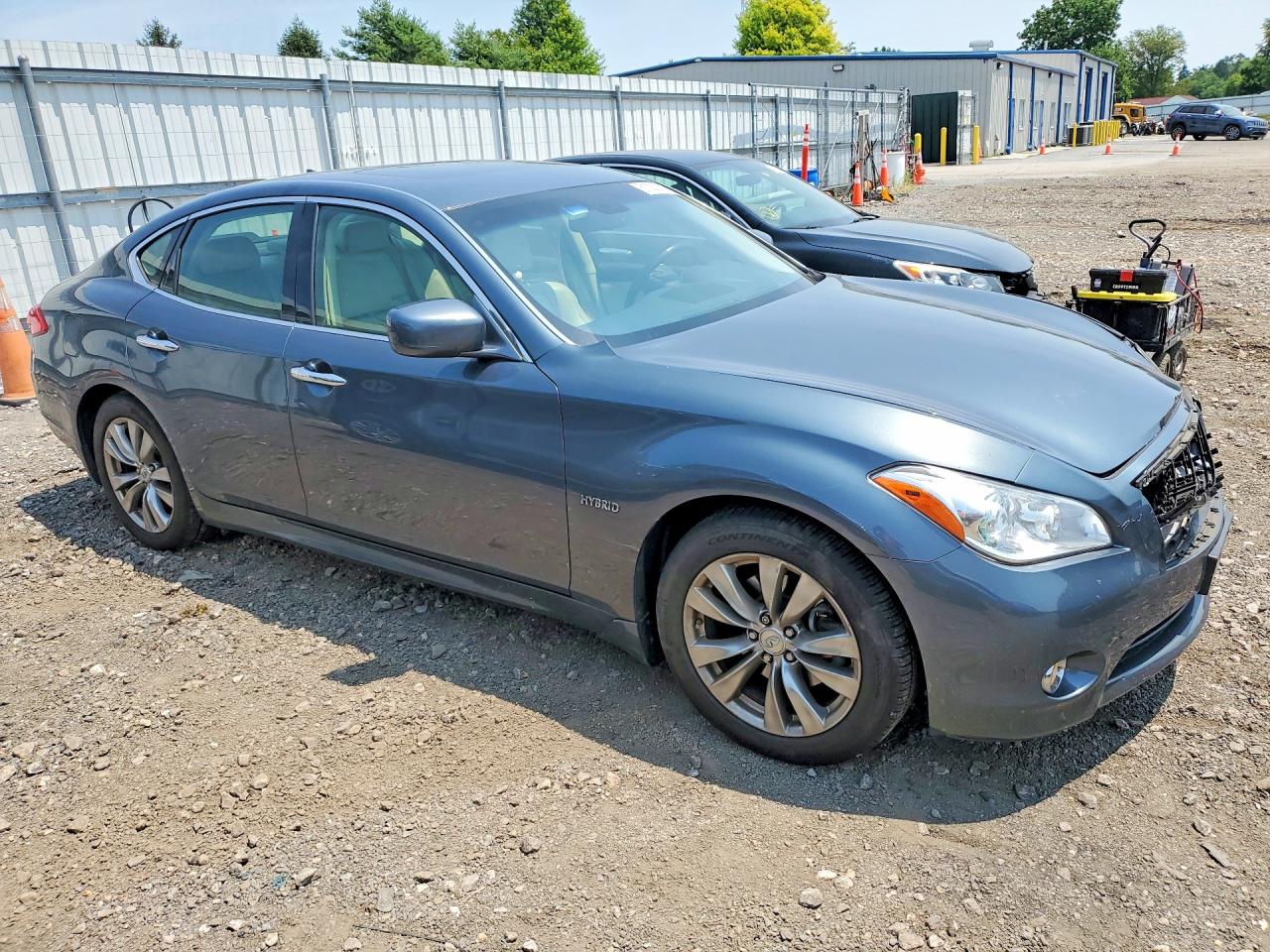 2012 Infiniti M35h Base Gray vin: JN1EY1AP6CM910672