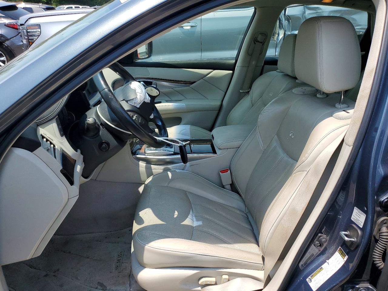 2012 Infiniti M35h Base Gray vin: JN1EY1AP6CM910672