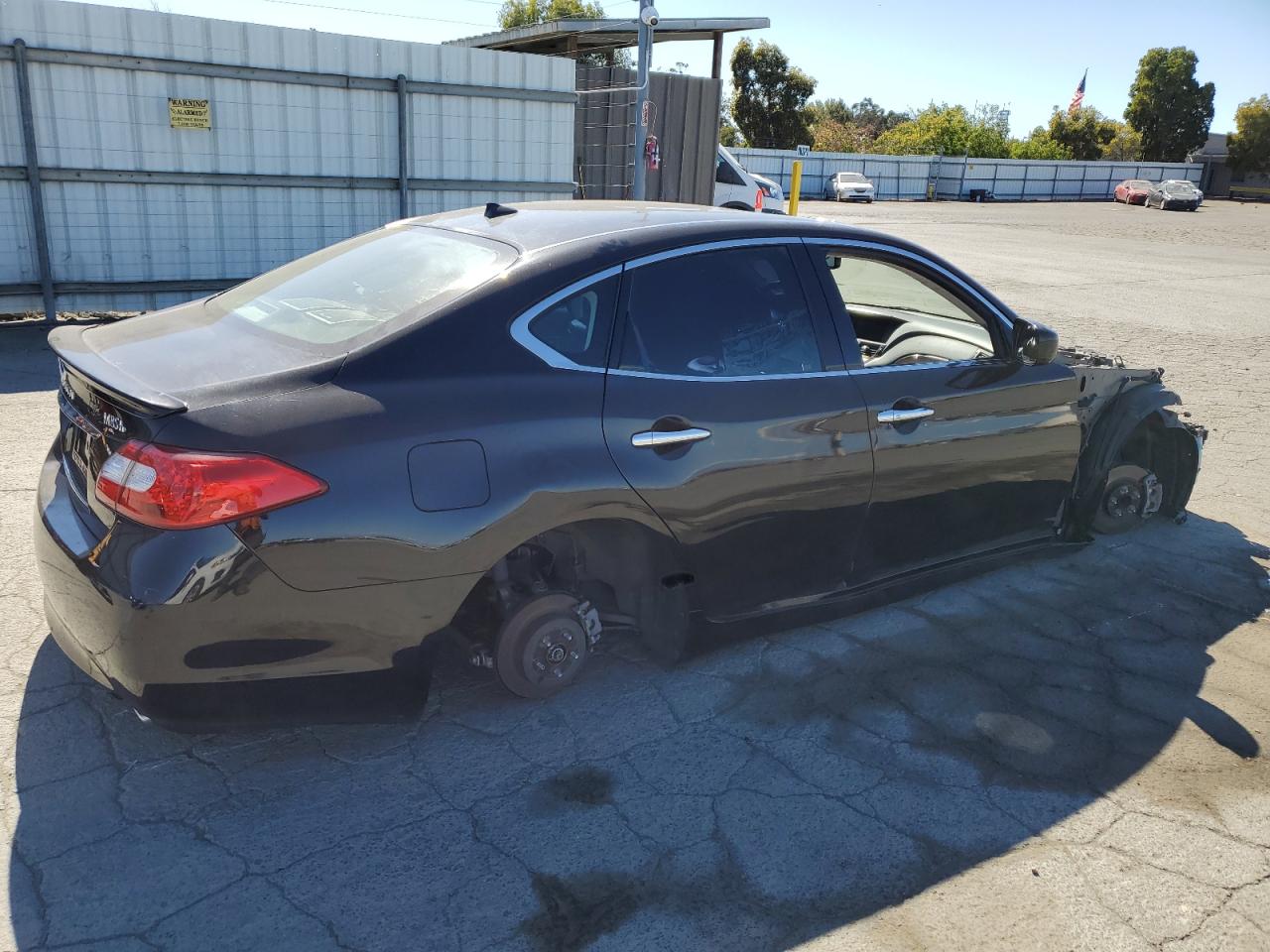 2012 Infiniti M35h Черный vin: JN1EY1AP7CM910048