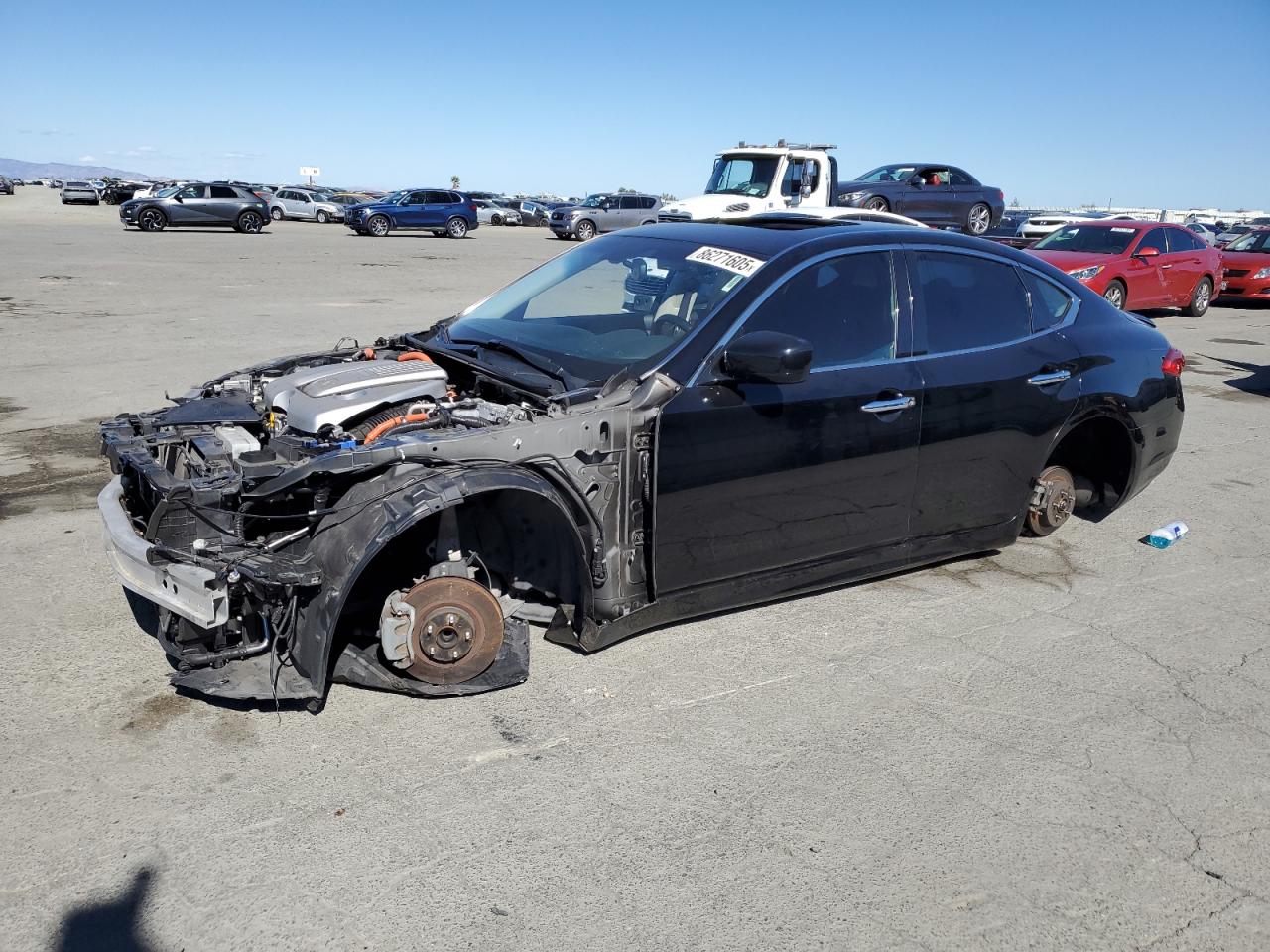 2012 Infiniti M35h Черный vin: JN1EY1AP7CM910048
