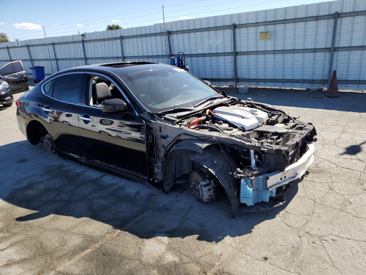 2012 Infiniti M35h Черный vin: JN1EY1AP7CM910048