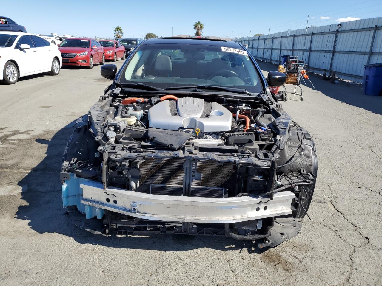 2012 Infiniti M35h Черный vin: JN1EY1AP7CM910048