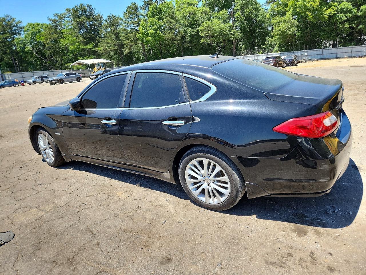 2012 Infiniti M35h Base Black vin: JN1EY1AP7CM910275
