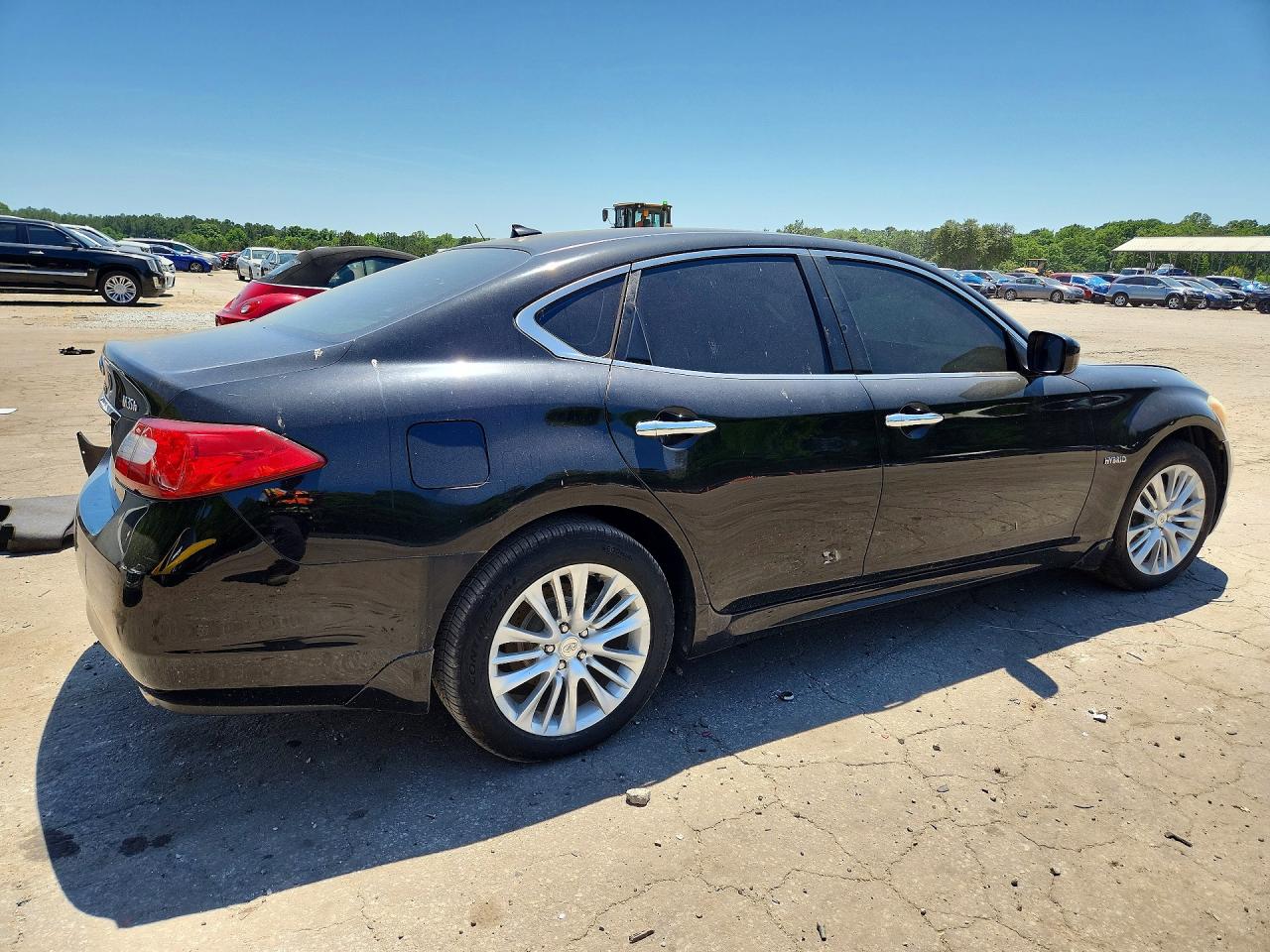 2012 Infiniti M35h Base Black vin: JN1EY1AP7CM910275