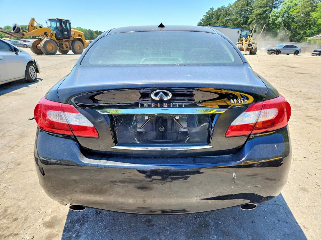 2012 Infiniti M35h Base Black vin: JN1EY1AP7CM910275