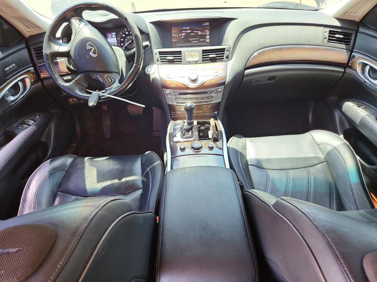 2012 Infiniti M35h Base Black vin: JN1EY1AP7CM910275