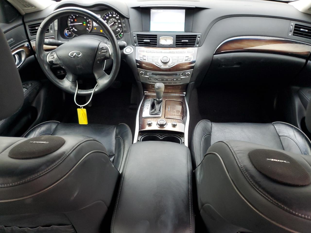 2012 Infiniti M35h Silver vin: JN1EY1AP8CM910060