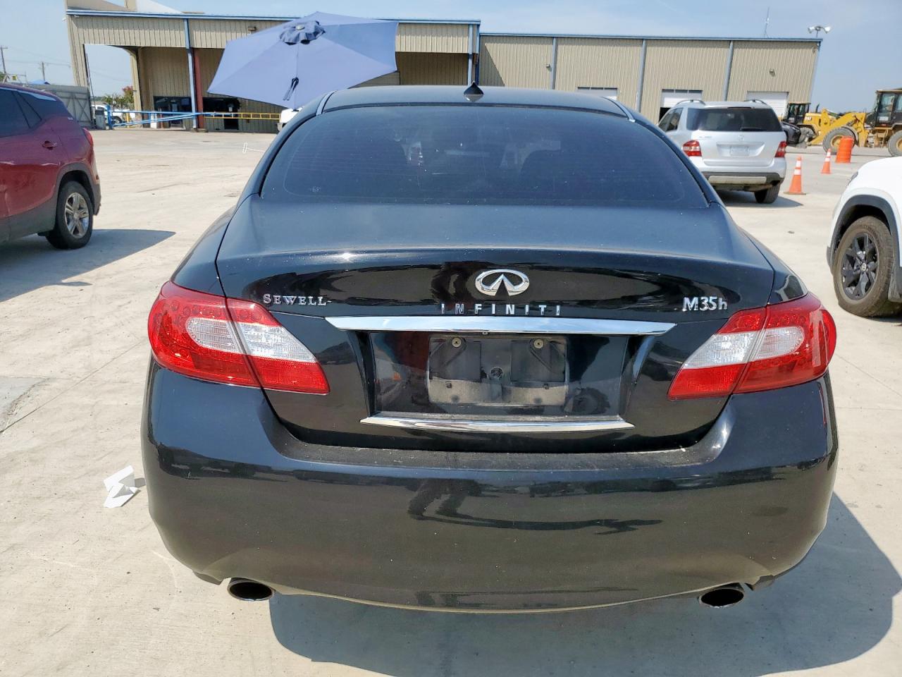 2012 Infiniti M35h Black vin: JN1EY1AP8CM910317