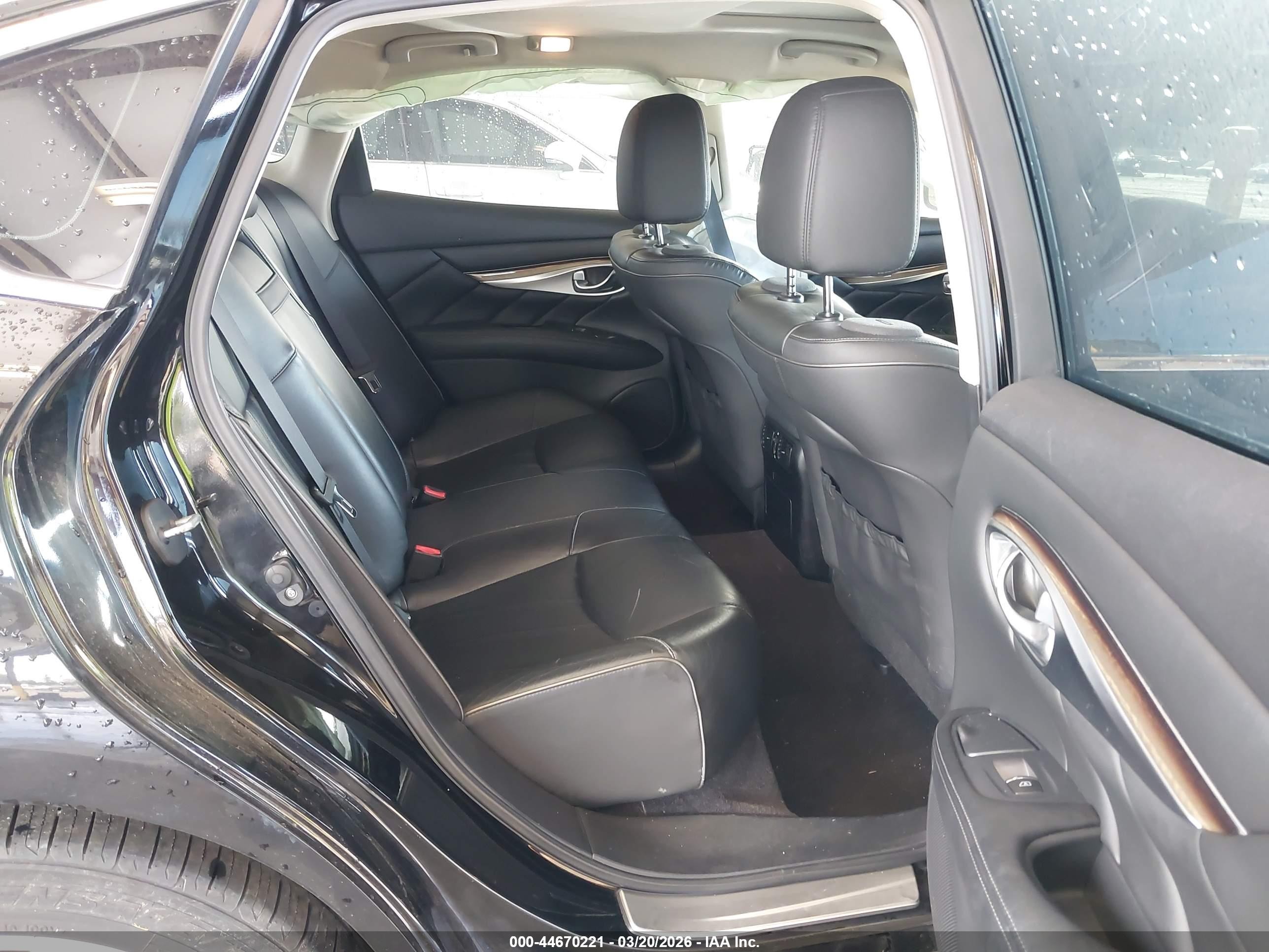 2012 Infiniti M35h   Black vin: JN1EY1AP9CM910326