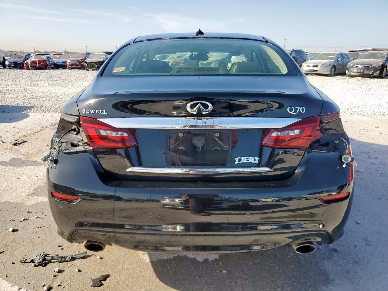 2015 Infiniti Q70 Hybrid Black vin: JN1EY1AP9FM510058