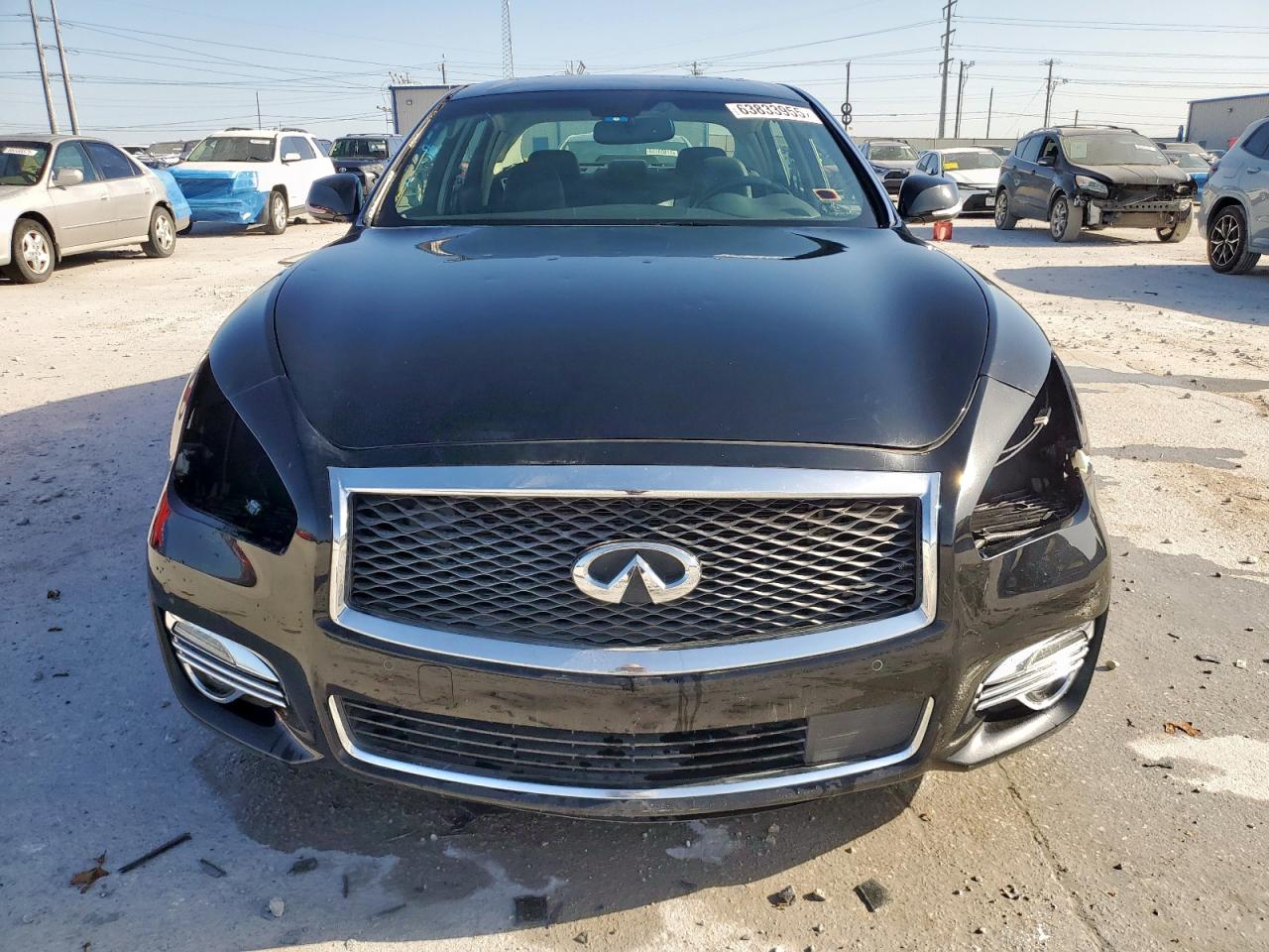 2015 Infiniti Q70 Hybrid Black vin: JN1EY1AP9FM510058
