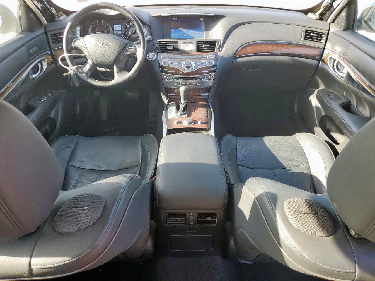 2015 Infiniti Q70 Hybrid Black vin: JN1EY1AP9FM510058