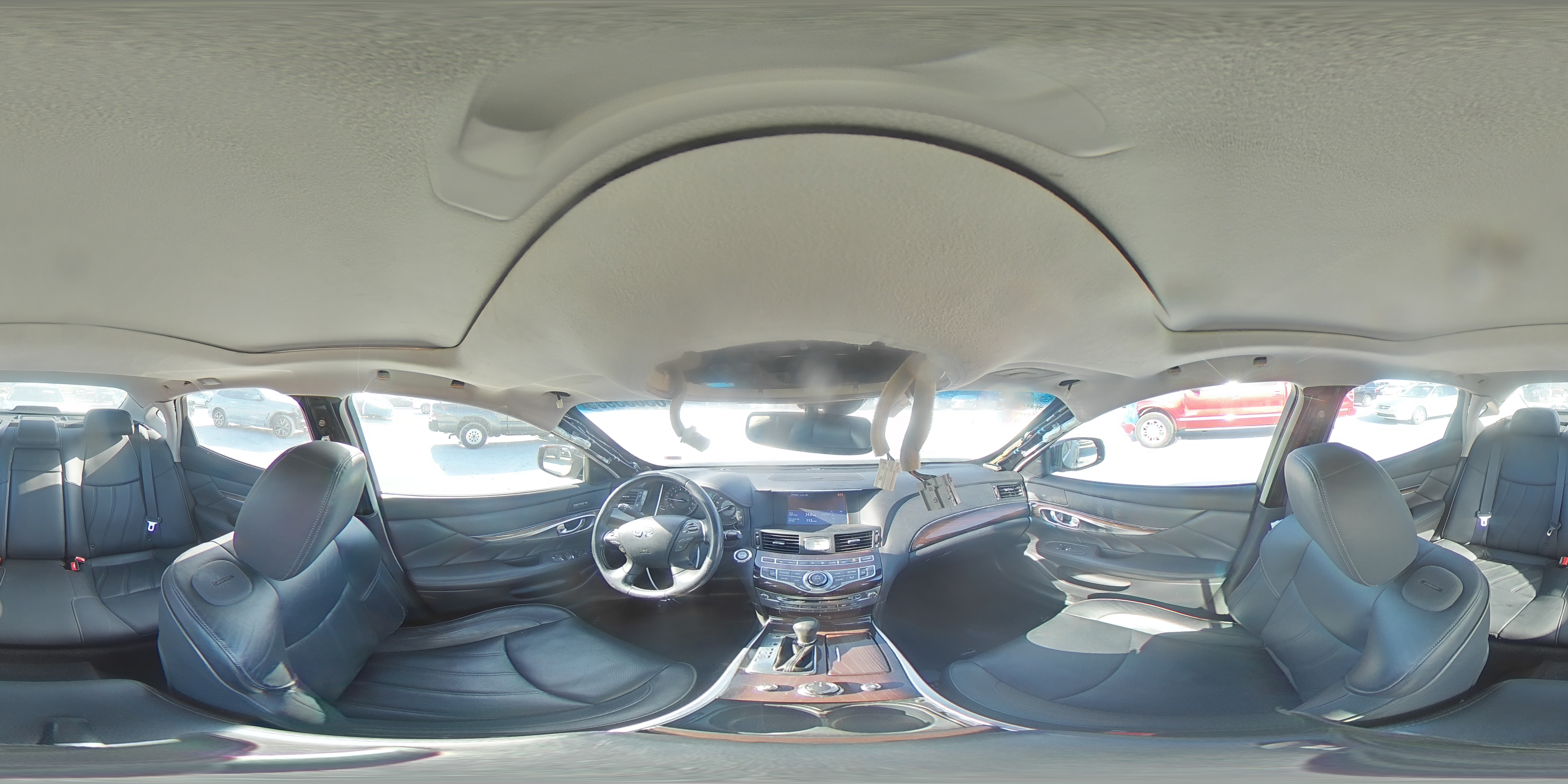 2015 Infiniti Q70 Hybrid Black vin: JN1EY1AP9FM510058