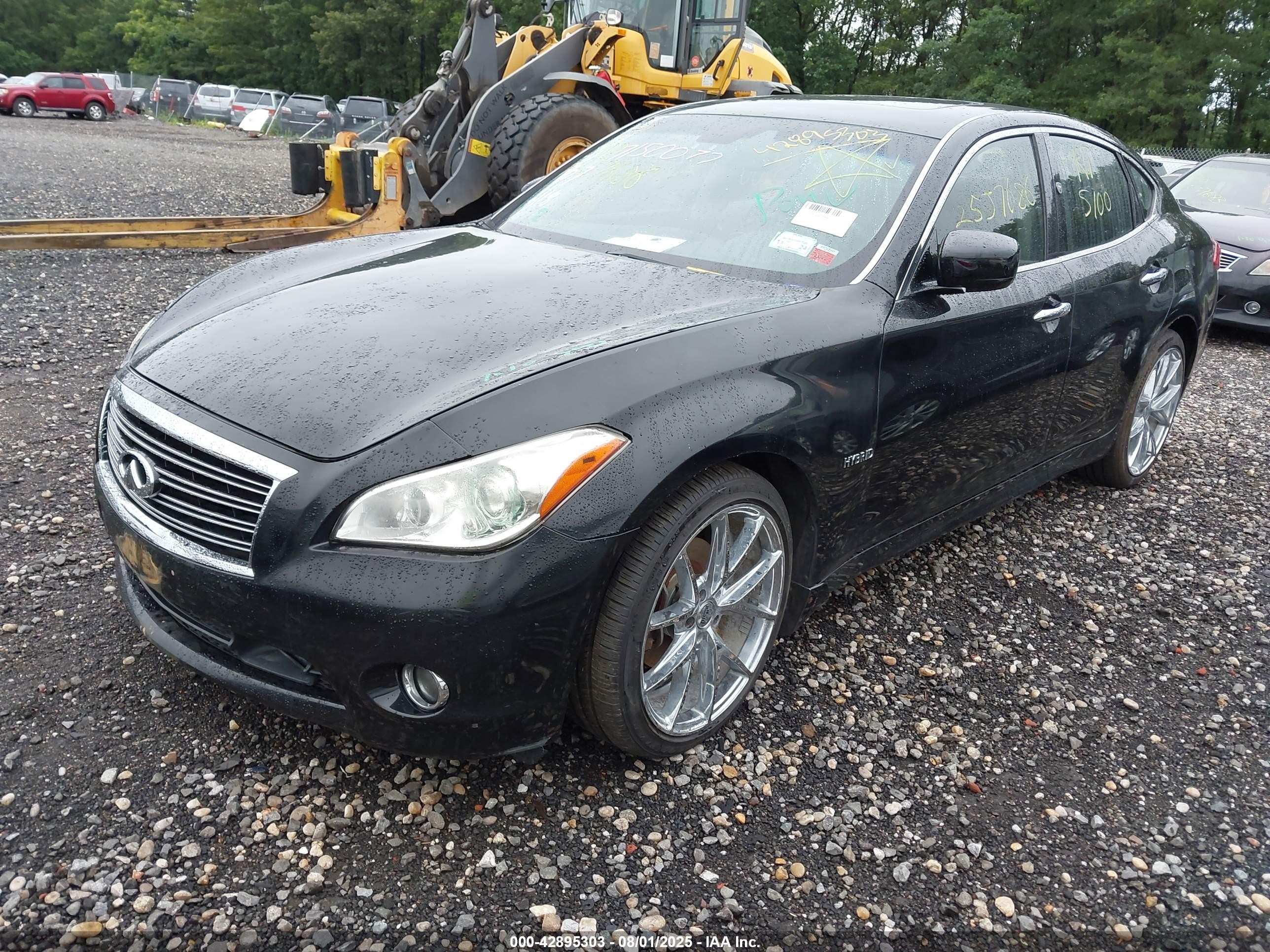 2012 Infiniti M35h   Черный vin: JN1EY1APXCM910271