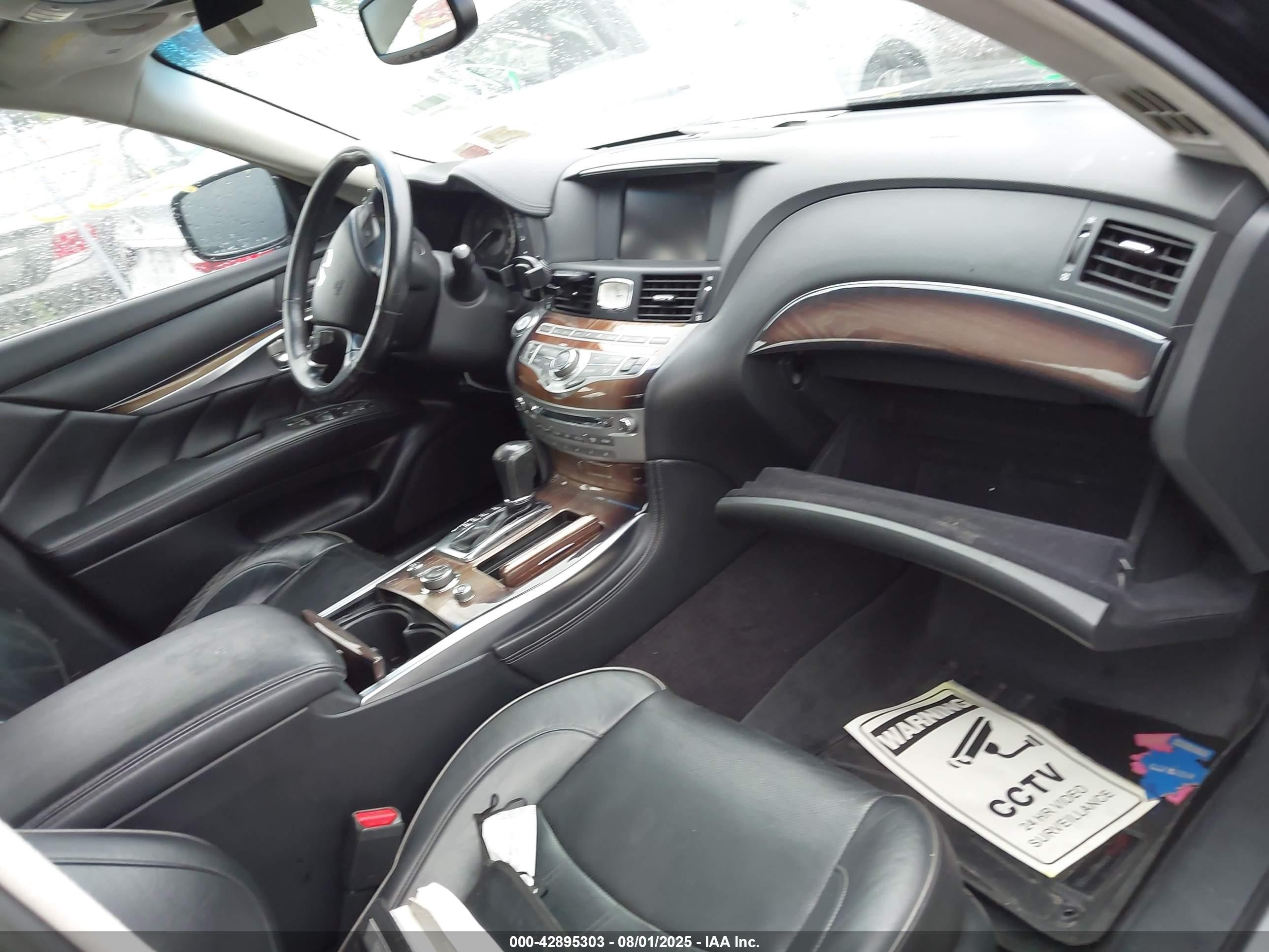 2012 Infiniti M35h   Черный vin: JN1EY1APXCM910271