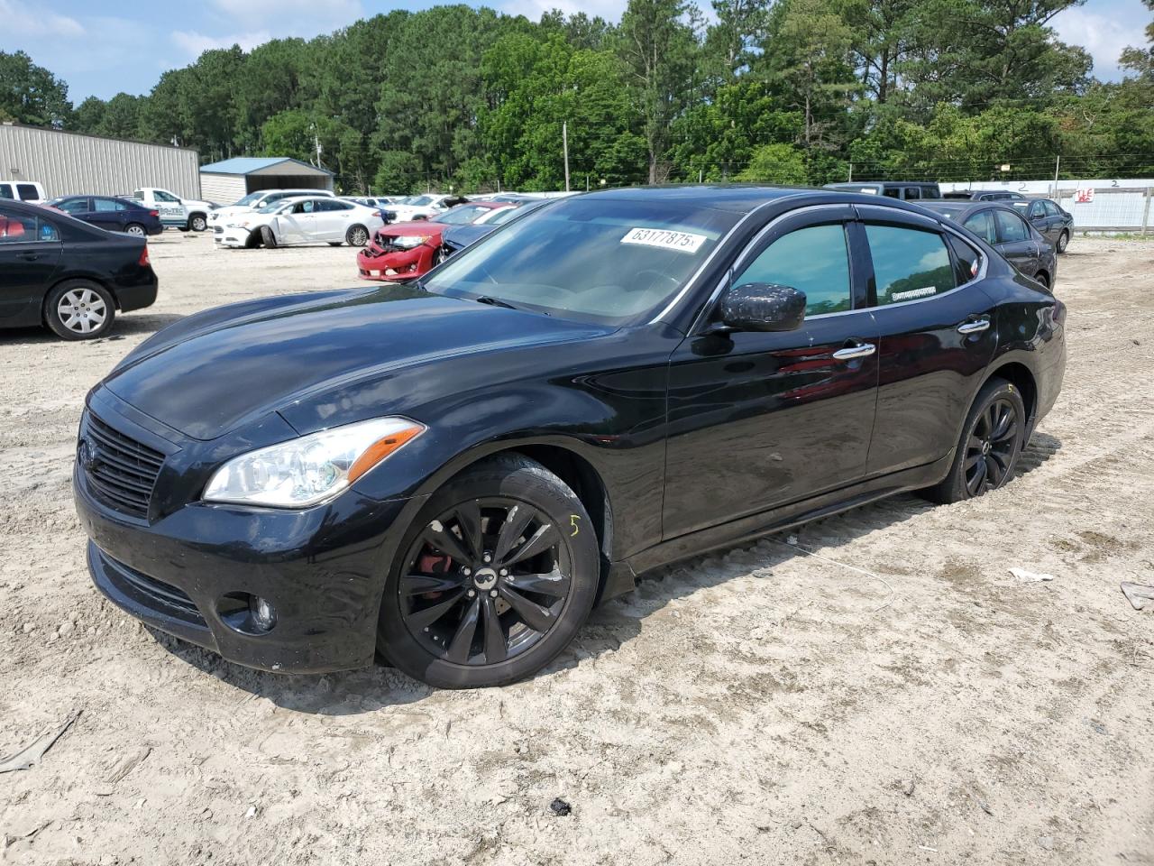 2012 Infiniti M35h    Black vin: JN1EY1APXCM910402