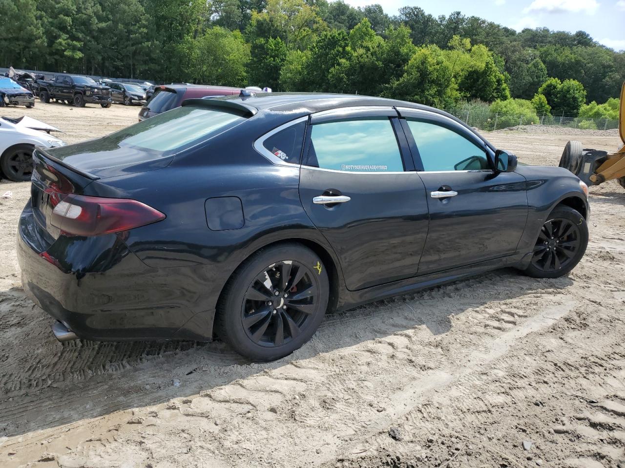 2012 Infiniti M35h    Black vin: JN1EY1APXCM910402