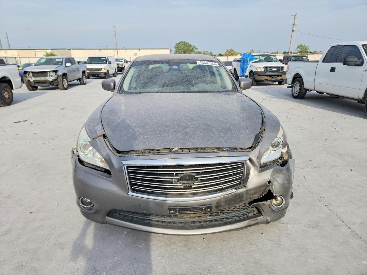 2012 Infiniti M35h Base Silver vin: JN1EY1APXCM910447