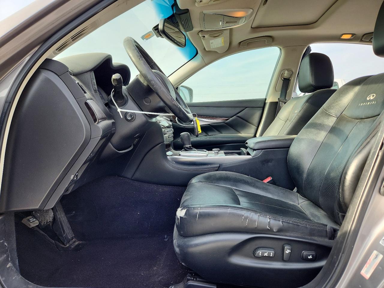 2012 Infiniti M35h Base Silver vin: JN1EY1APXCM910447