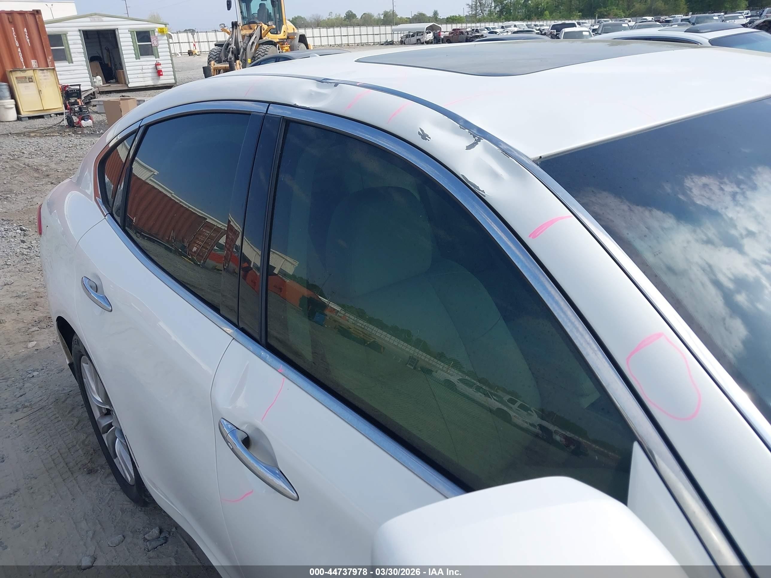 2012 Infiniti M35h   Белый vin: JN1EY1APXCM910853