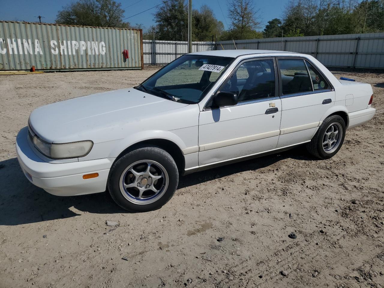 1990 Nissan Stanza  White vin: JN1FU21P3LT216873
