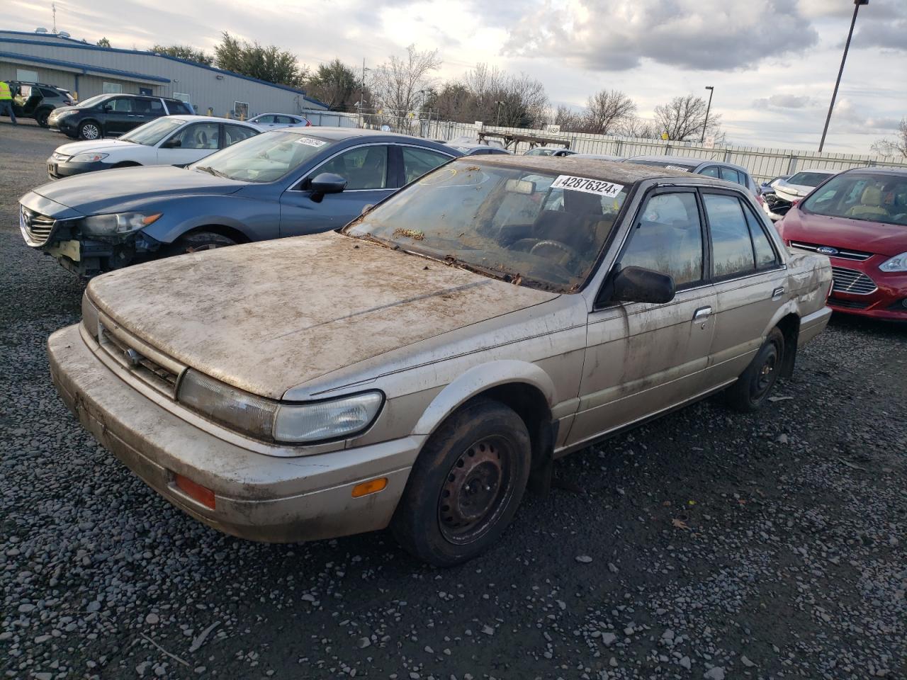 1990 Nissan Stanza  Gold vin: JN1FU21P7LT245289