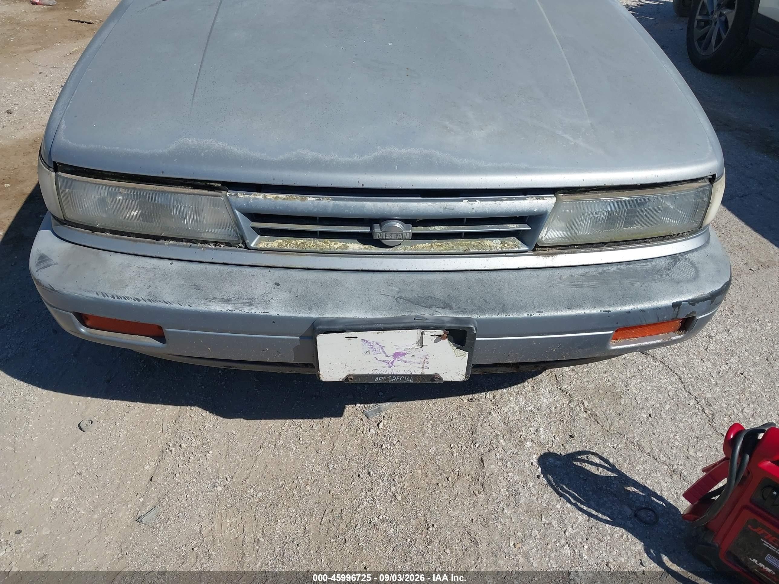 1990 Nissan Stanza Silver vin: JN1FU21P7LX813159