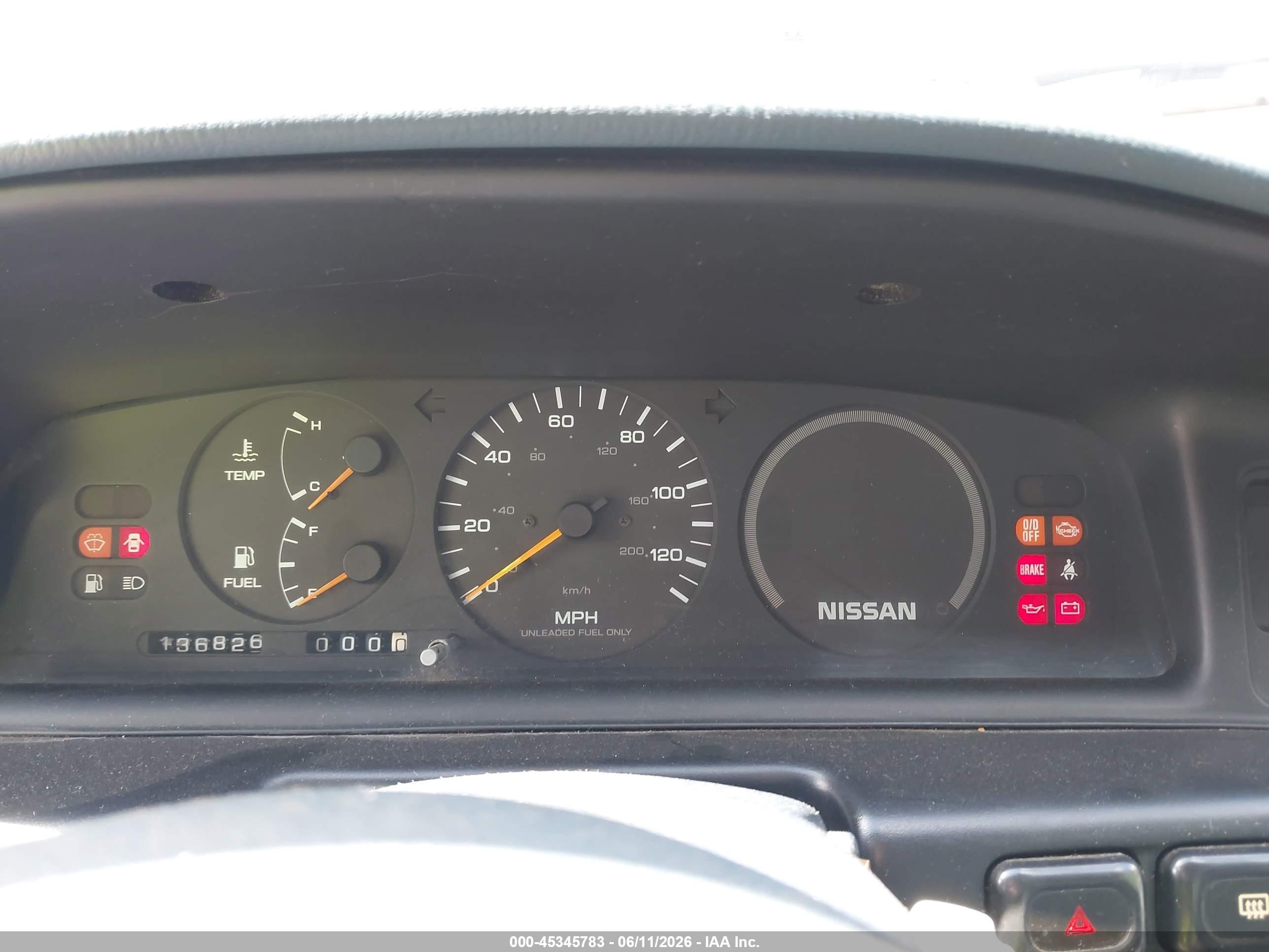 1990 Nissan Stanza Blue vin: JN1FU21P9LT203075