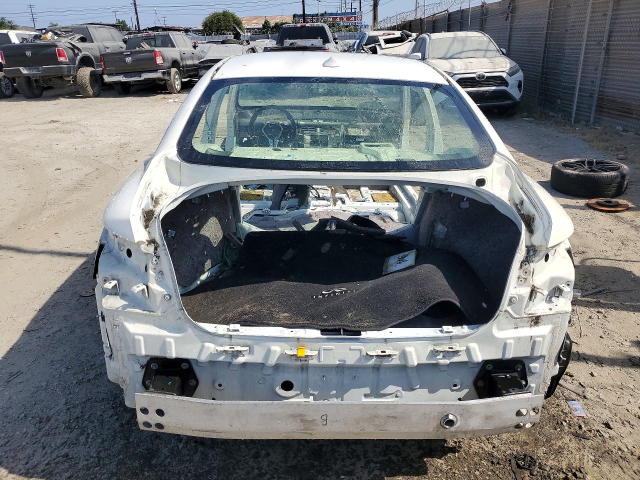 2019 Infiniti Q50 Red Sport 400 White vin: JN1FV7AP0KM760640