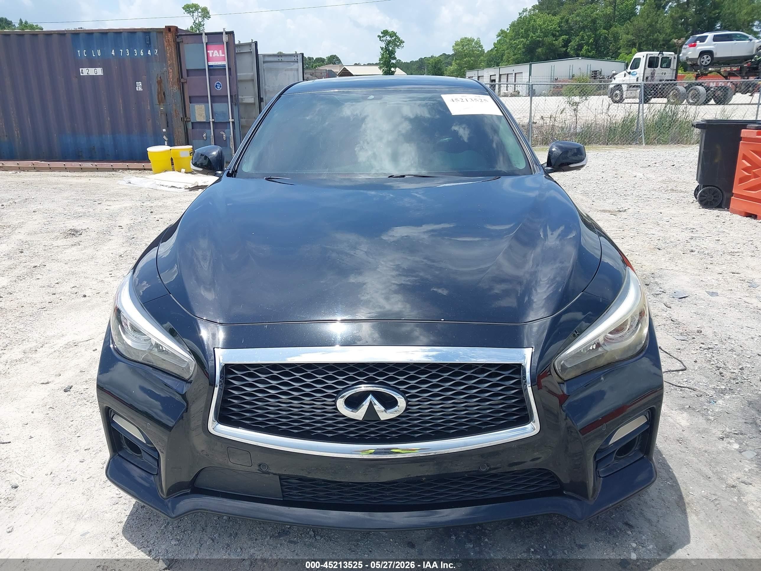 2017 Infiniti Q50 3.0t Red Sport 400 Black vin: JN1FV7AP1HM851151