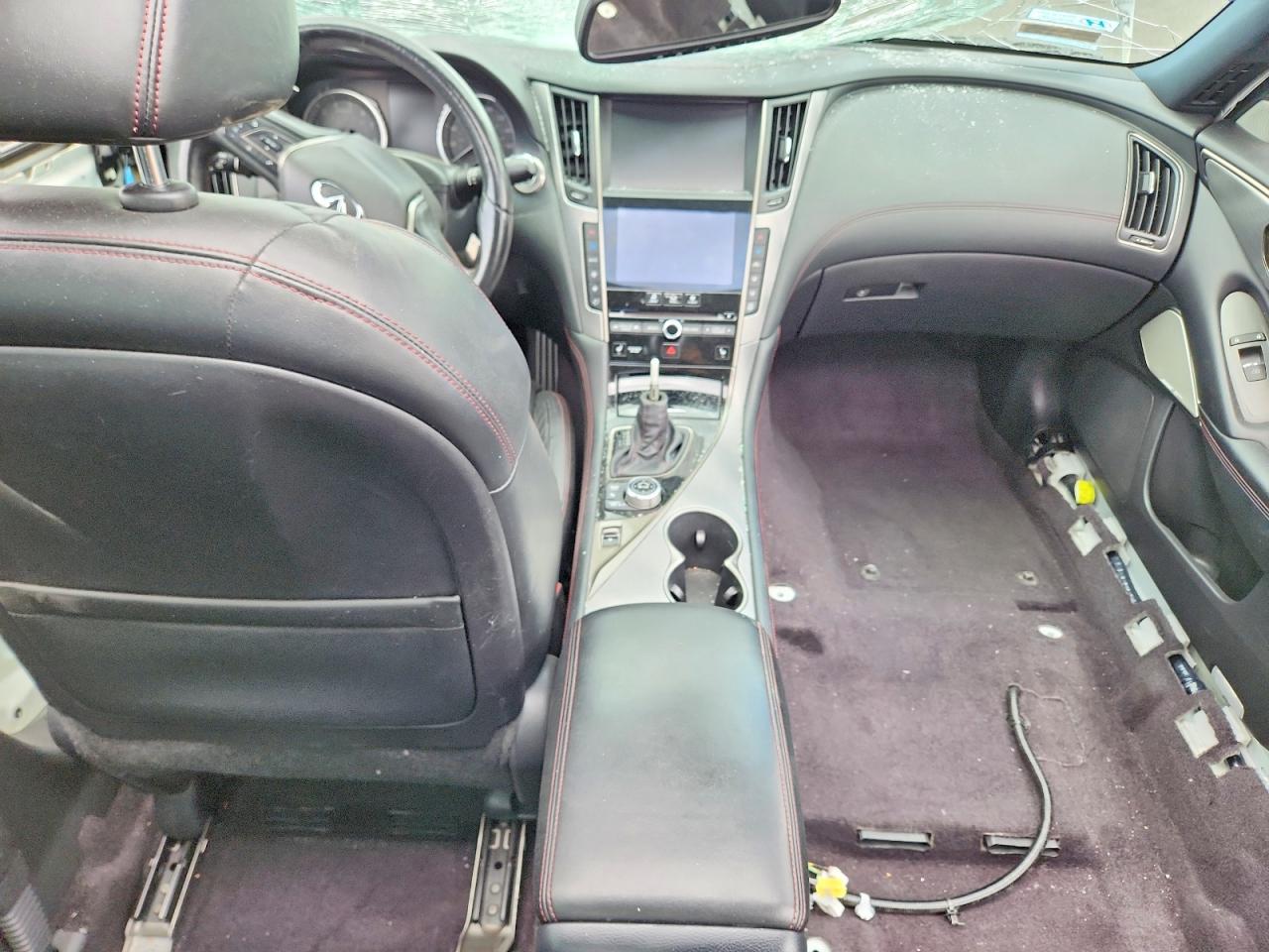 2019 Infiniti Q50 Red Sport 400 White vin: JN1FV7AP7KM760229