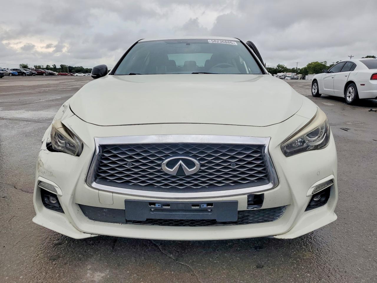 2018 Infiniti Q50 Red Sport 400 White vin: JN1FV7AP9JM460657